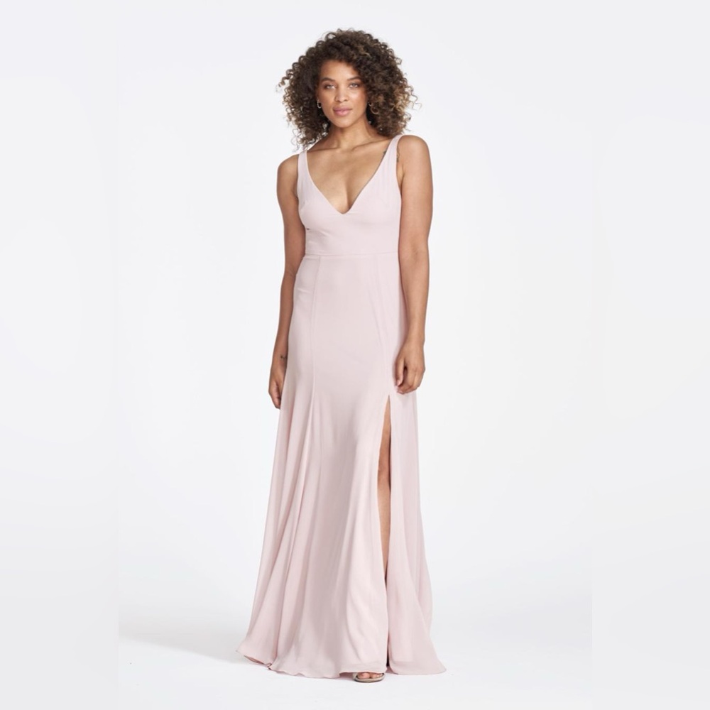 NEW - WATTERS - SHANICE V-NECK DRESS - BURNISHED LILAC - SIZE 12